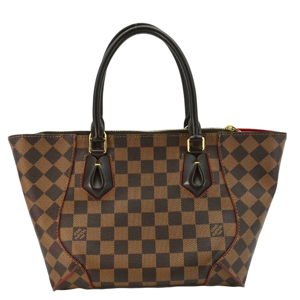 Louis Vuitton Caissa MM Damier Ebene Tote Bag Brown - Picture 3 of 13